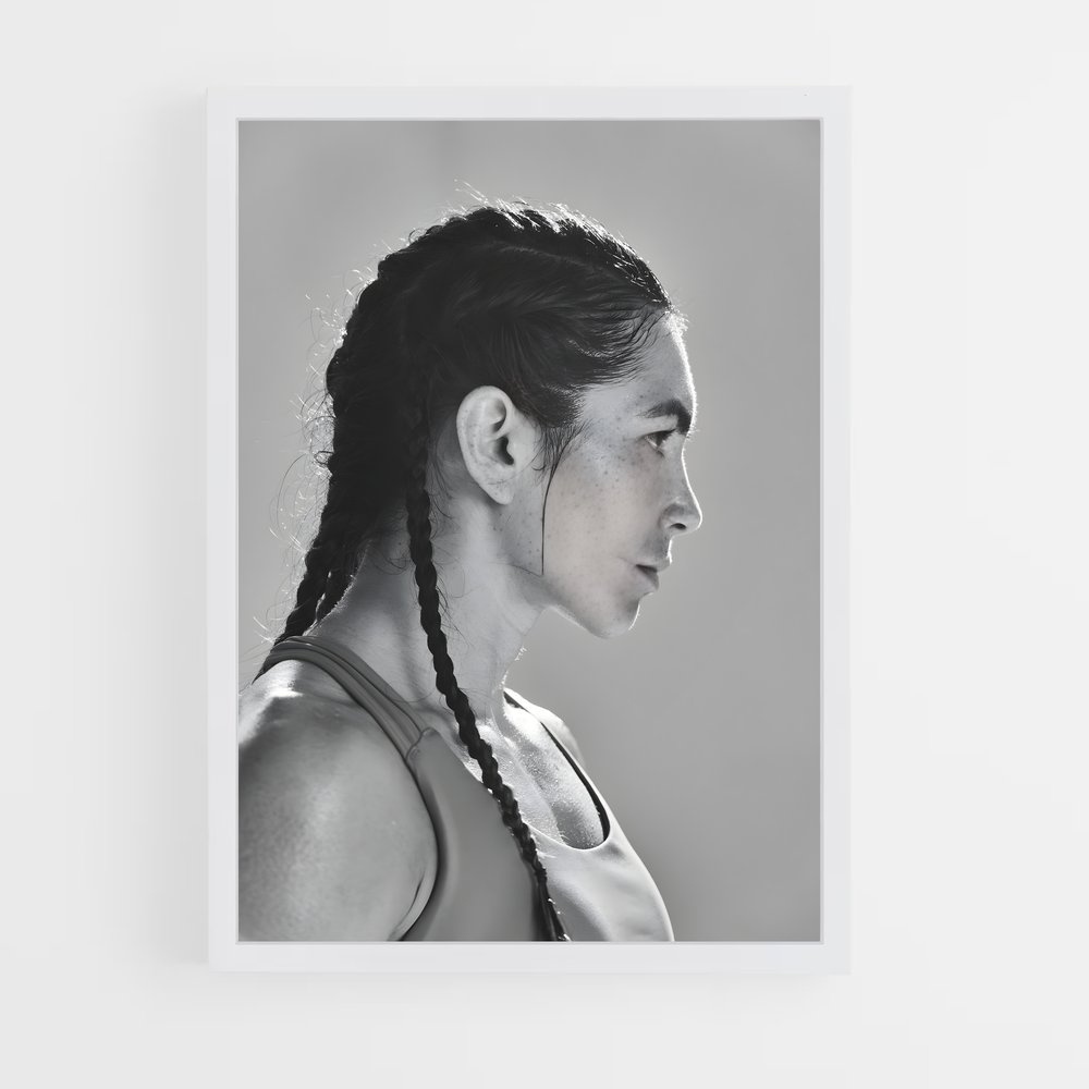 Poster Ponytail Power – affiche Muay Thai (vue 3)